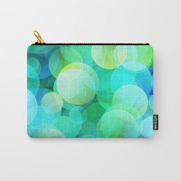 Green Bubble Carry-All Pouch