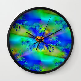 Burning hearts in cold world ... Wall Clock