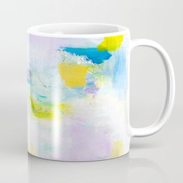 MayYour Heart Sing Coffee Mug | Abstract, Mark Making, Painting, Acrylic 
