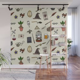 Harrypotter Wall Murals For Any Decor Style Society6
