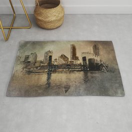 Sunset in the City Rug