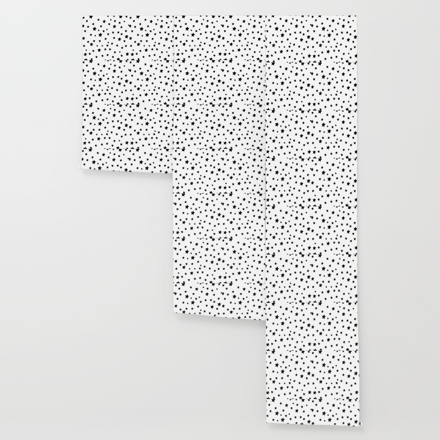 Black And White Stars Wallpaper By Thenativestate Society6