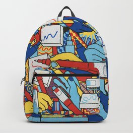 Drawing With Paint Backpack