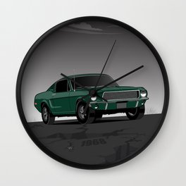 Mustang 1968 Wall Clock