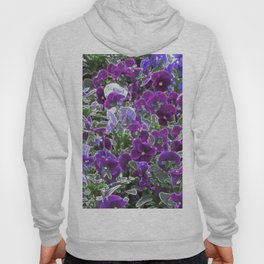 Field Of Purple Flowers 8420 Hoody