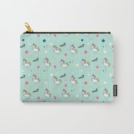 world of unicorns and ice cream Carry-All Pouch