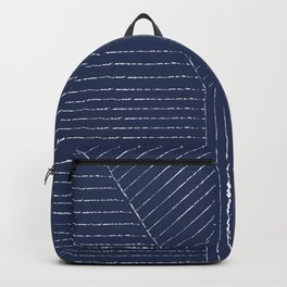 Lines (Navy) Backpack