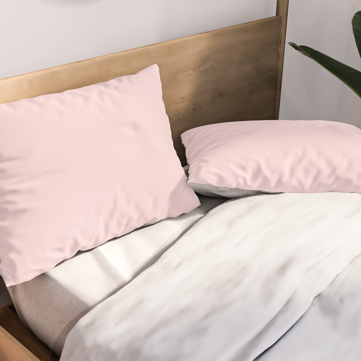 Light Pink Pillow Sham By Solidcolors Society6