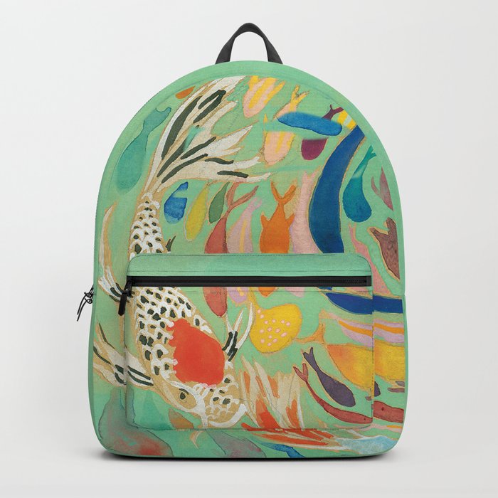 The Swirl Backpack | Painting, Watercolor, Julian-is-a-mermaid, Jessica-love, Jess-love, Candlewick, Illustration, Gouache, Julián-is-a-mermaid