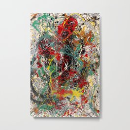 Jackson Pollock (American, 1912-1956) - Number 31 - 1949 - Action painting - Abstractionism - Oil, Enamel, Aluminum Paint & Gesso on Paper mounted on Masonite - Digitally Enhanced Version - Metal Print | Painting, Pollocknumber31, Enamel, Pollock, Jacksonpollock, Number311949, Expressionism, Gessoonpaper, Pollockmasterpiece, Splattercolorful 