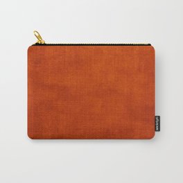 Burnt Orange  Carry-All Pouch