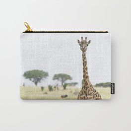 giraffe, Serengeti National Park, Tanzania Carry-All Pouch