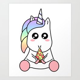 Cute Unicorn Art Prints For Any Decor Style Society6
