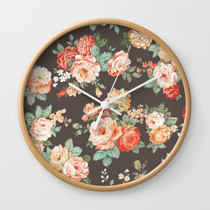 Elise Shabby Chic Wall Clock By Ariadne Society6 - Shabby Chic Wall Clocks Elise Shabby Chic Wall Clock By Ariadne Society6 - Shabby Chic Wall Clocks