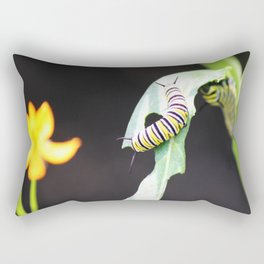 Monarch Caterpillar 1 Rectangular Pillow