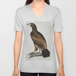 Brown Eagle (Aquilla fusca) from Illustrations of Indian zoology (1830-1834) by John Edward Gray (18 Unisex V-Neck