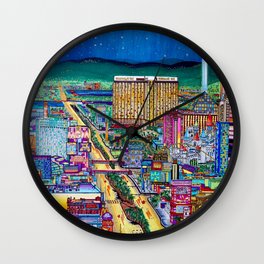 City of dreams Wall Clock