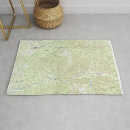 OR Mc Kenzie River 283102 1983 topographic map Rug