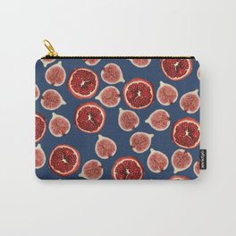 Figs - Pomegranate - blue Carry-All Pouch