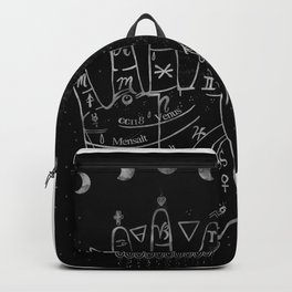'Palmistry by Night' and moon phases by Kristen Baker Backpack
