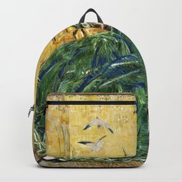 Childe Hassam - April (The Green Gown) Backpack