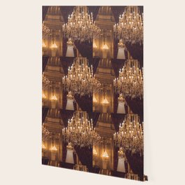 chandelier wallpaper for any decor