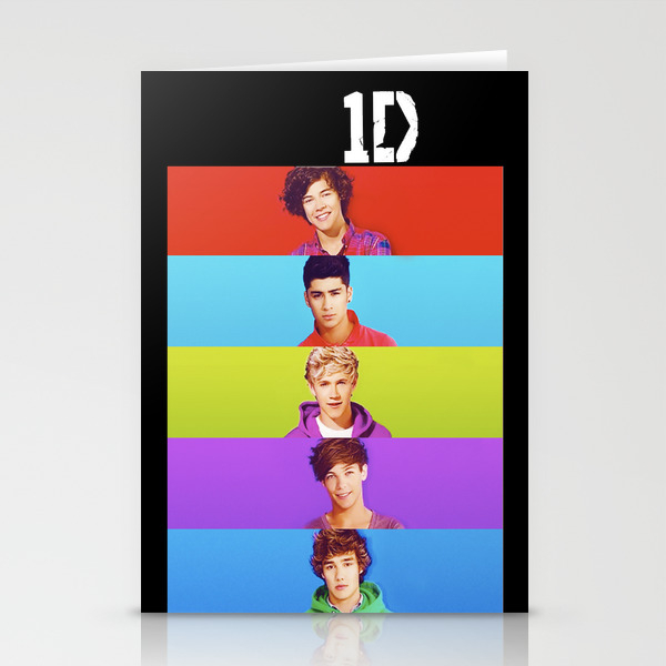 One Direction Harry Styles Louis Tomlinson Niall Horan Liam Payne Zayn Malik Stationery Cards By Amy Society6