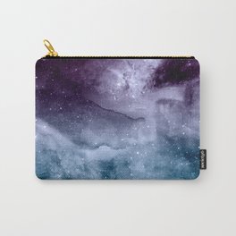 Watercolor and nebula abstract design Carry-All Pouch
