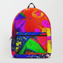 paint puddle Backpack