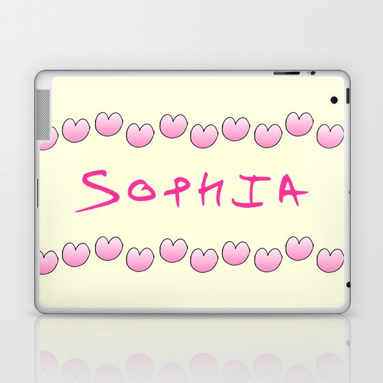 First Name 4 Sophia Laptop Ipad Skin By Oldking Society6