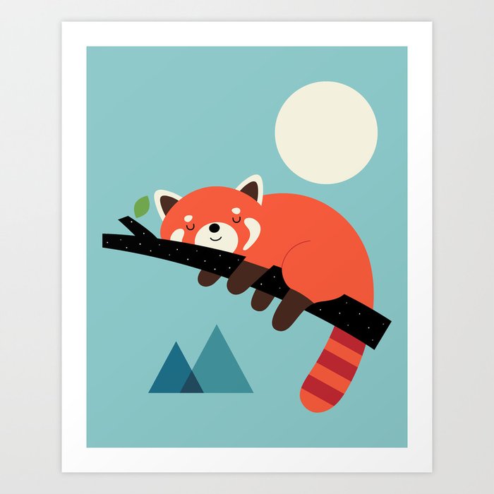 Discover the motif NAP TIME by Andy Westface as a print at TOPPOSTER