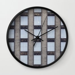 City Windows Wall Clock