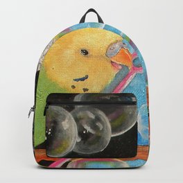 Parakeet Bubbles Backpack