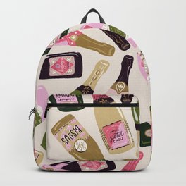 French Champagne Collection – Pink & Green Backpack