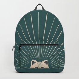 Good Morning son - Kitty Backpack | Sunset, Energy, Sunrise, Happy, Goodmorning, Animal, Kitty, Cute, Japan, Drawing 