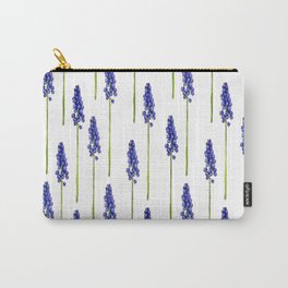 Grape Hyacinth Carry-All Pouch