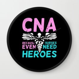 CNA Certified Nursing Assistant Gift Wall Clock | Cna, Graduation, Graphicdesign, Nursingassistant, Giftidea, Gift, Cnamom 