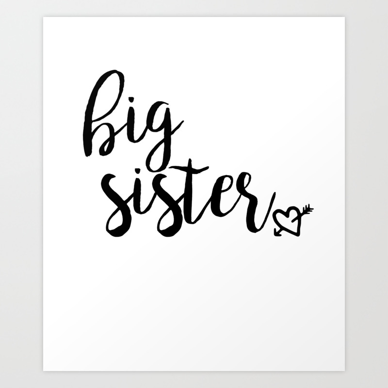 Big sister finally