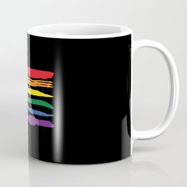 LGBTQ FLAG COLORS Coffee Mug