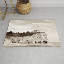Big House on the Cliff Rug
