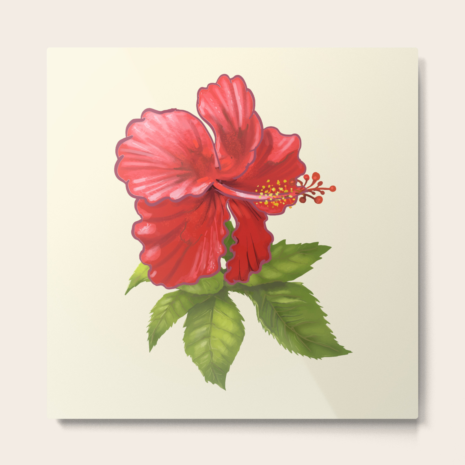 Pink Tropical Hibiscus Flower Painting Metal Print By Newburydesigns Society6 The design, composition, and flow are astounding and all work together perfectly to illustrate a singularly sweet and precious moment. pink tropical hibiscus flower painting metal print by newburydesigns