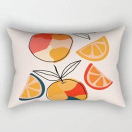 Juicy Citrus Rectangular Pillow