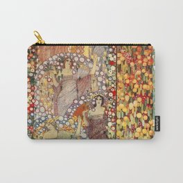 Classical Spring Floral Garden of Galileo Chini by Giorgio Kienerk Carry-All Pouch