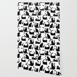Bad Cats Knocking Stuff Over Wallpaper