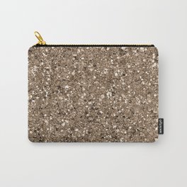Glitters and Glitz Champagne Carry-All Pouch