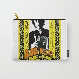 Vintage 1967 Bob Dylan Blonde on Blonde Concert Gig Poster Carry-All Pouch