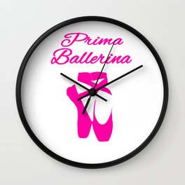 Prima Ballerina Wall Clock