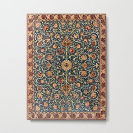 William Morris Floral Carpet Print Metal Print | Antique, Nature, Carpet, Plants, Graphicdesign, Pattern, Flowers, Rug, Williammorris, Bohemian 