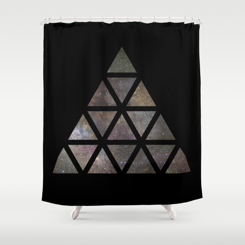multicolor shower curtain