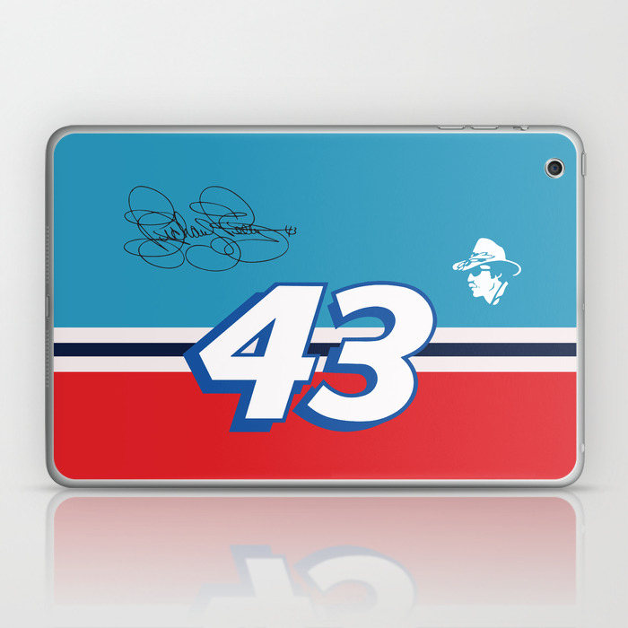 Richard Petty 43 Nascar Laptop Ipad Skin By Racingshirt Society6